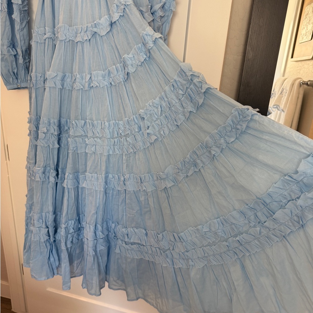 NWT Aje Light Blue Long Sleeve Dress - Picture 4 of 4